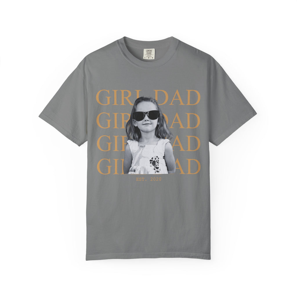 Custom Dad Vintage Photo Shirt Comfort Color T-shirt