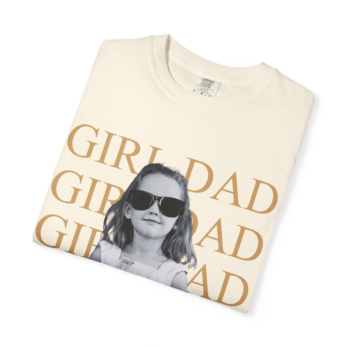 Custom Dad Vintage Photo Shirt Comfort Color T-shirt