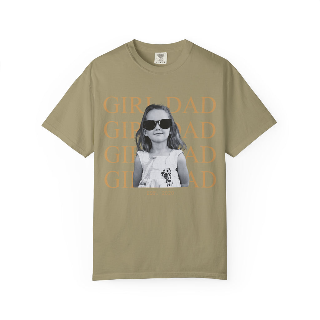 Custom Dad Vintage Photo Shirt Comfort Color T-shirt