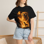 Comfort Colors Golden Retriever Howling to the Moon T-shirt