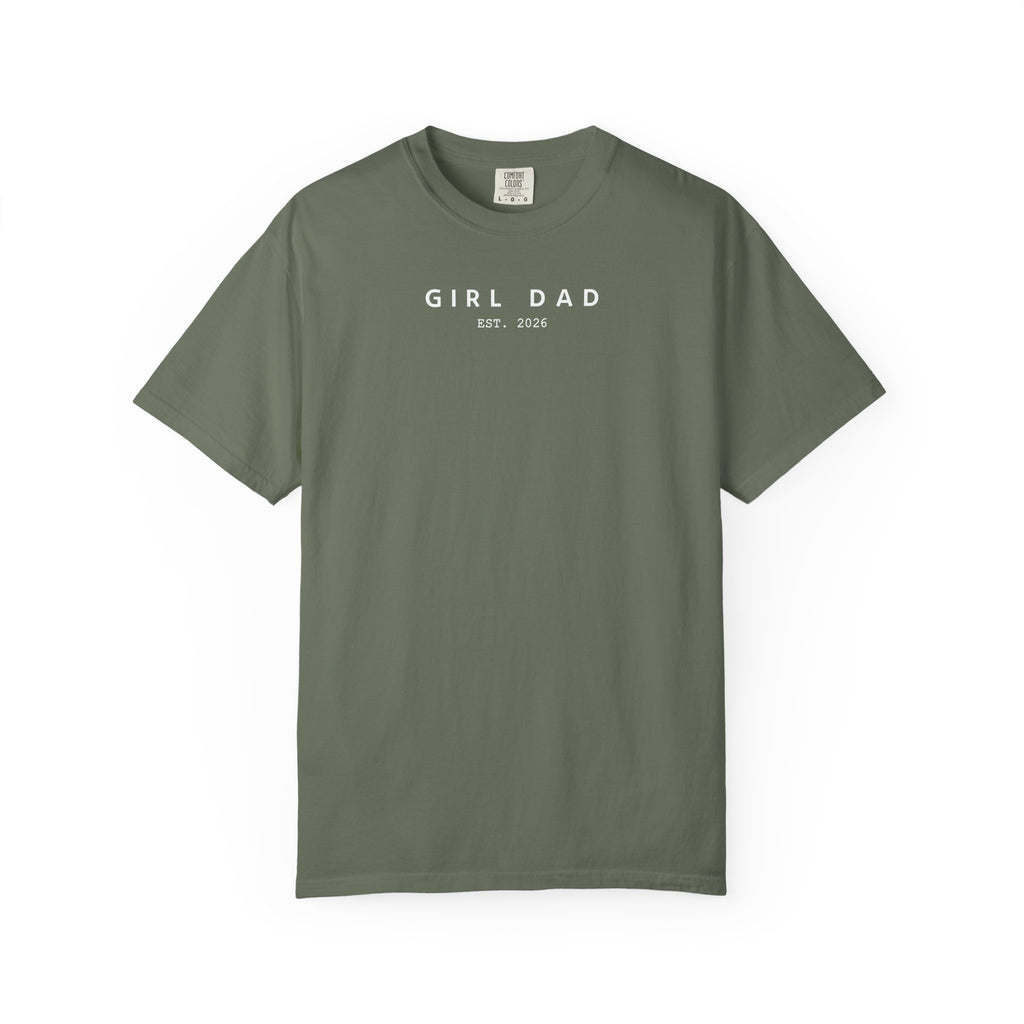 Comfort Colors® Custom Girl dad Shirt