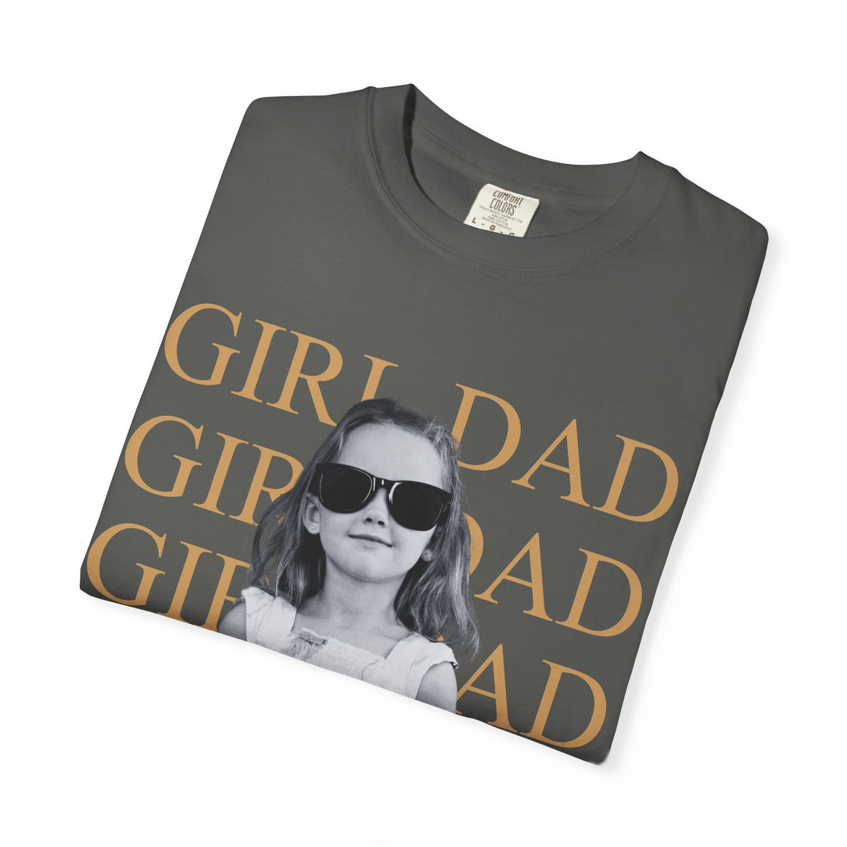Custom Dad Vintage Photo Shirt Comfort Color T-shirt
