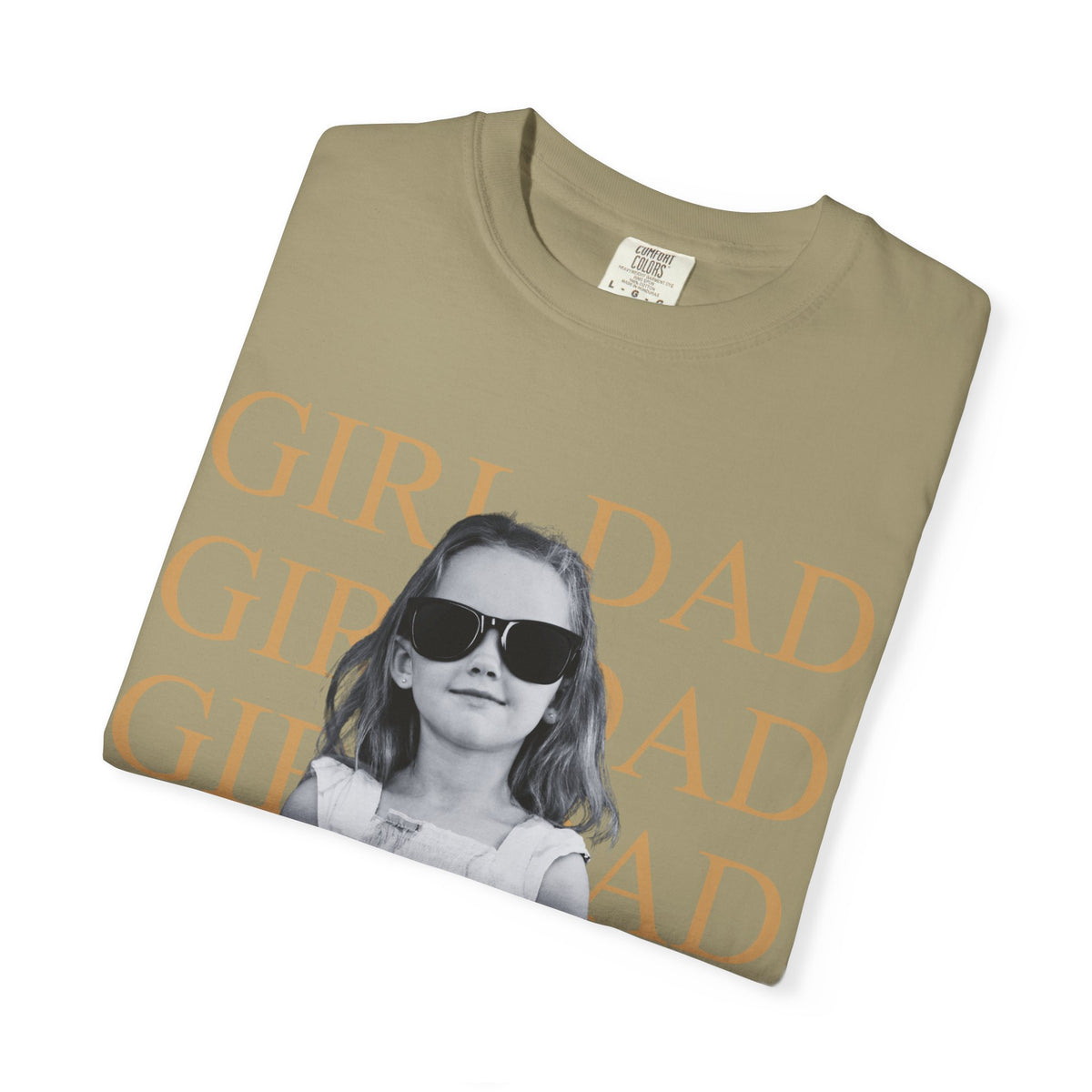 Custom Dad Vintage Photo Shirt Comfort Color T-shirt