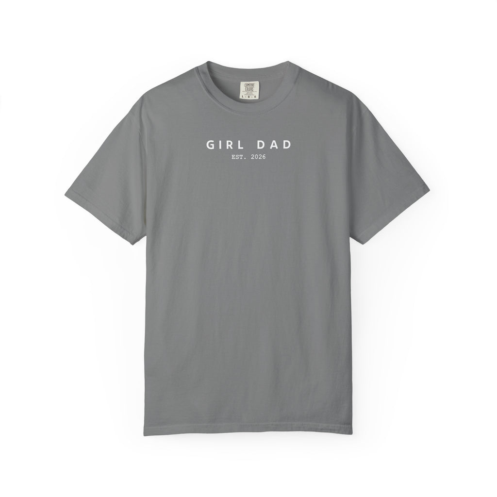 Comfort Colors® Custom Girl dad Shirt