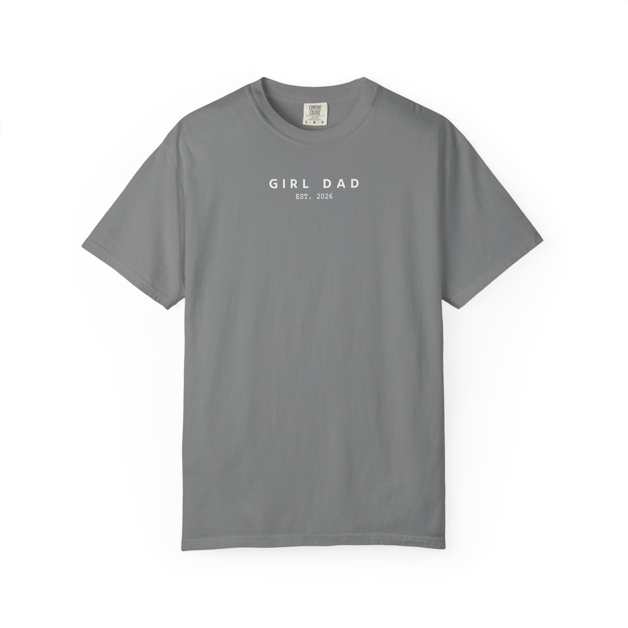 Comfort Colors® Custom Girl dad Shirt