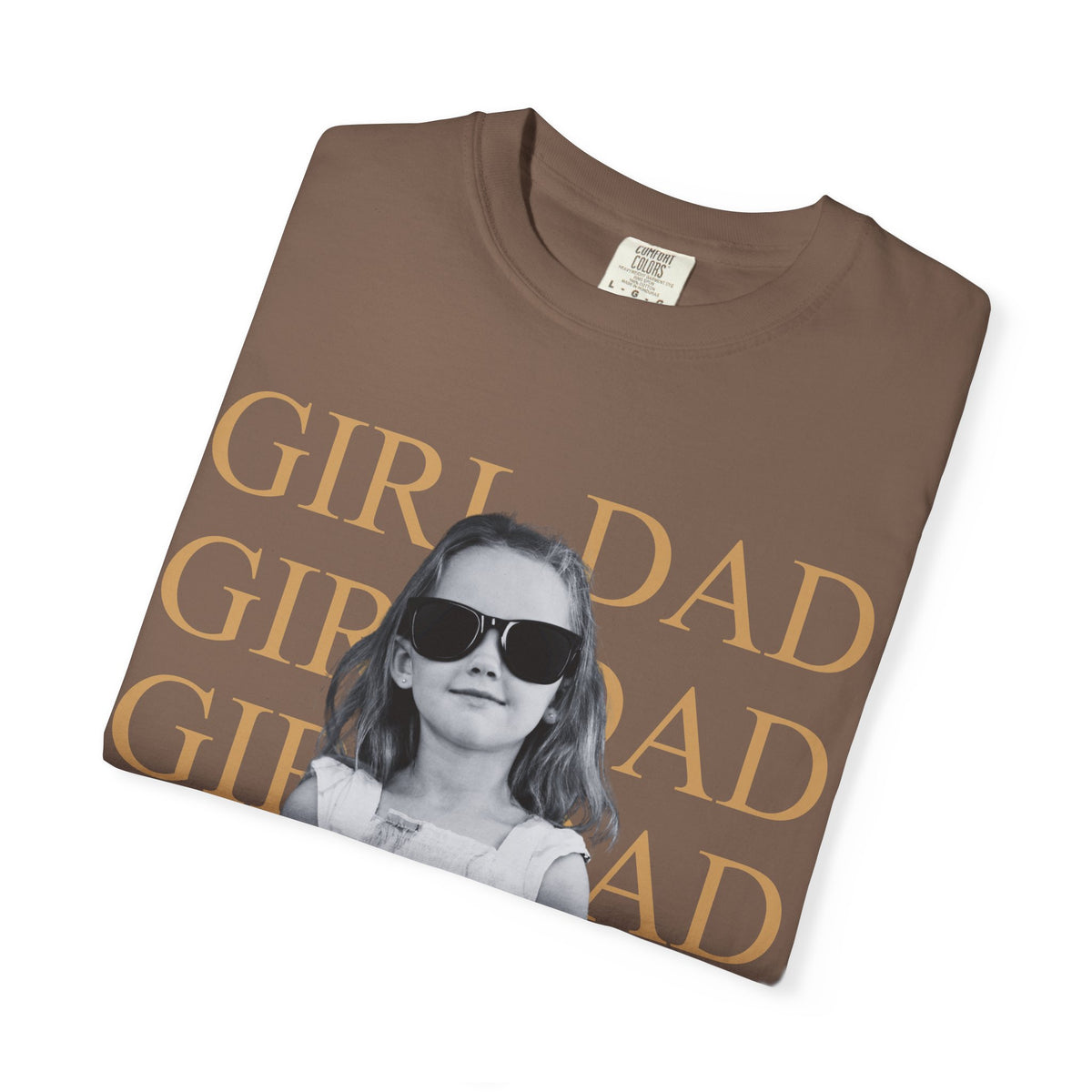 Custom Dad Vintage Photo Shirt Comfort Color T-shirt
