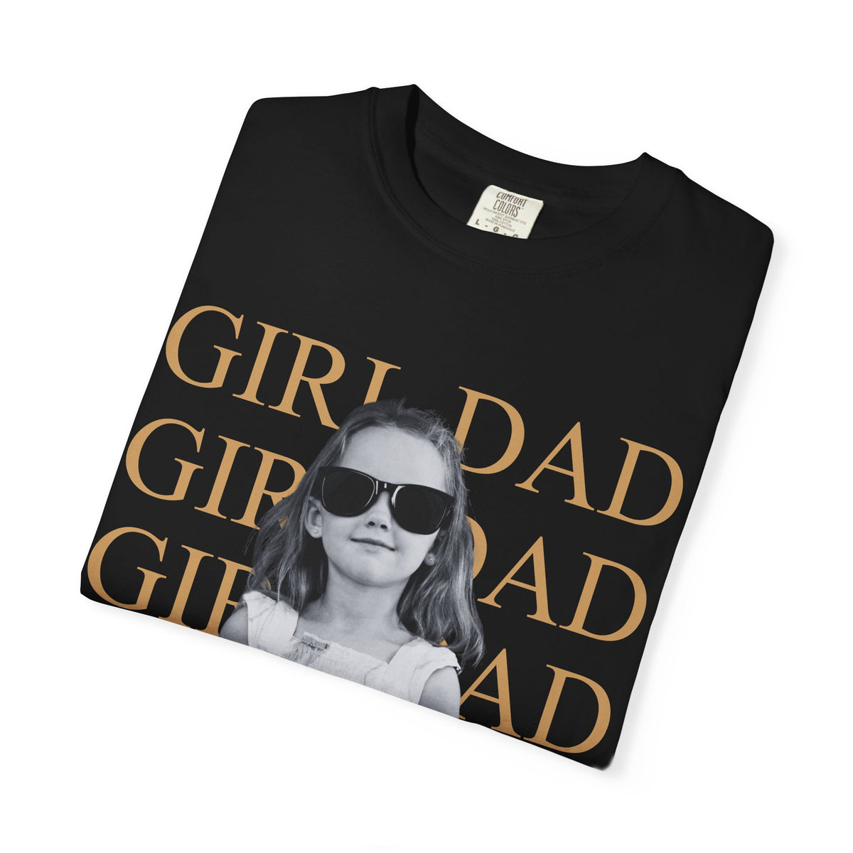 Custom Dad Vintage Photo Shirt Comfort Color T-shirt
