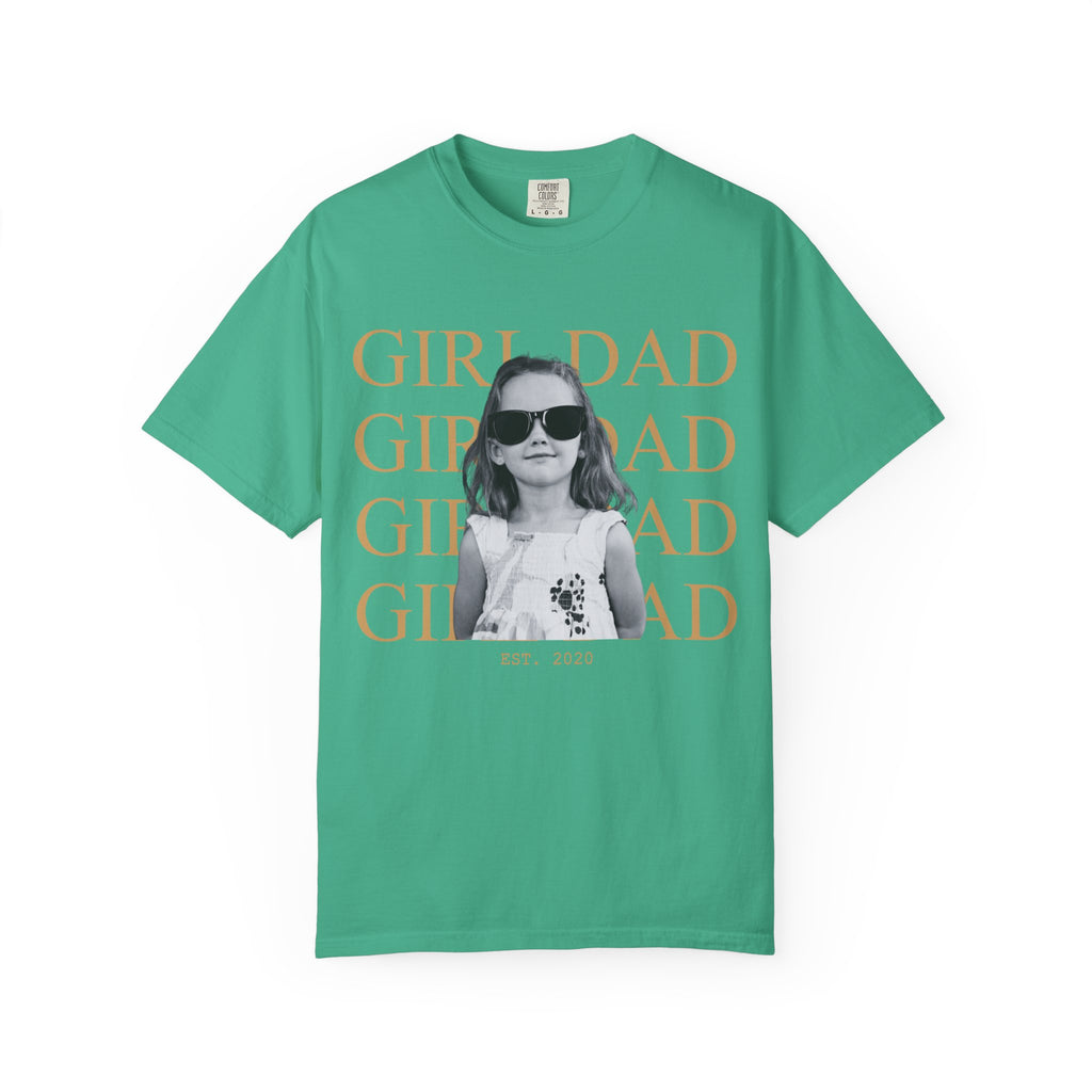 Custom Dad Vintage Photo Shirt Comfort Color T-shirt