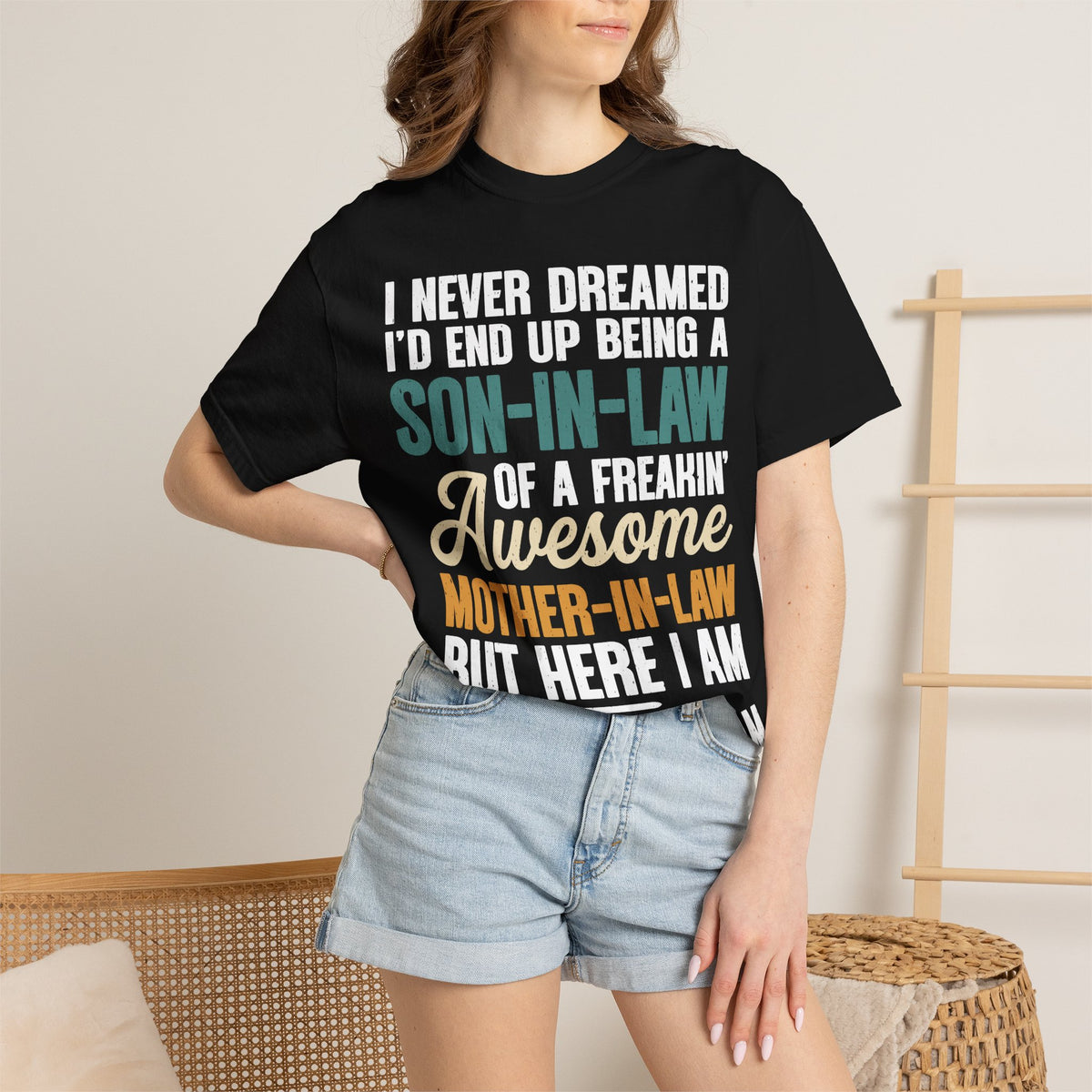 Funny Son In Law Comfort Color T-shirt