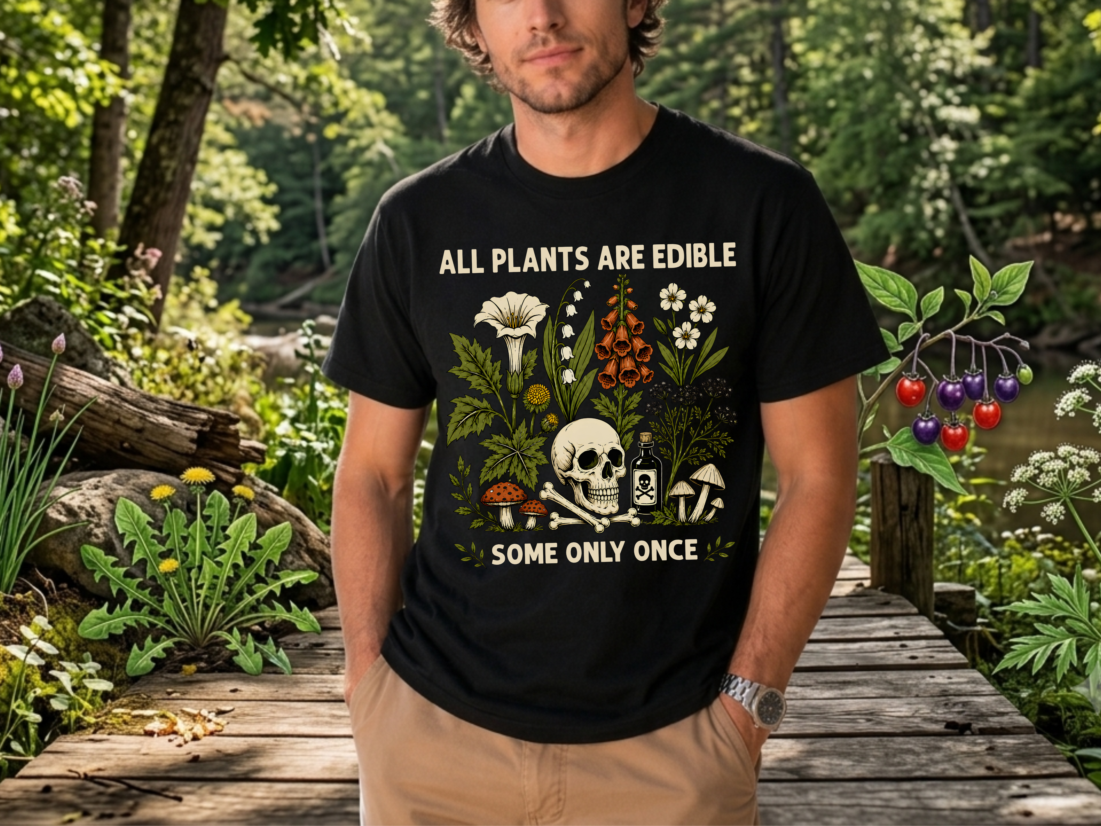 Comfort Colors® All Plants Are Edible Shirt