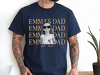 Custom Dad Vintage Photo Shirt Comfort Color T-shirt