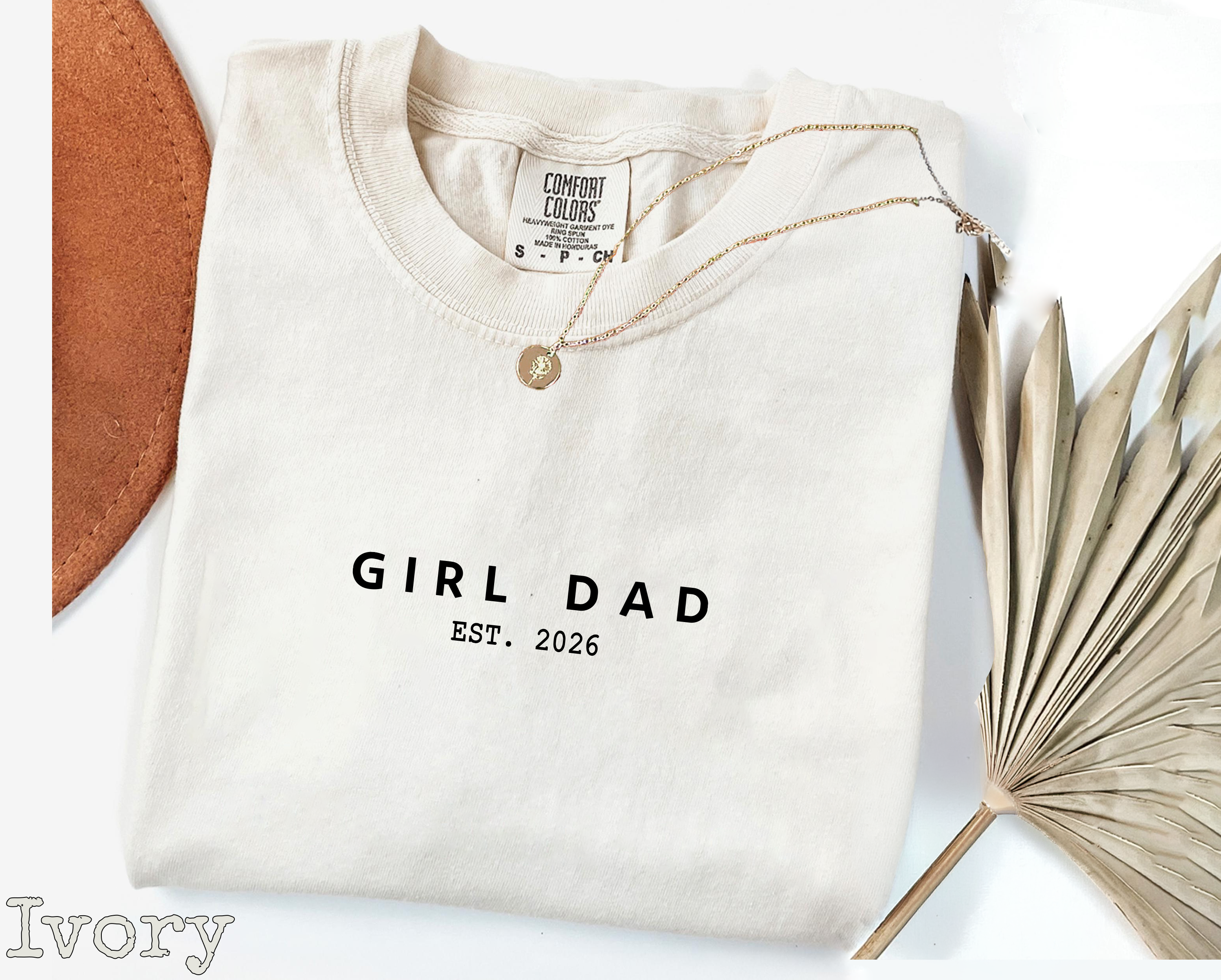 Comfort Colors® Custom Girl dad Shirt